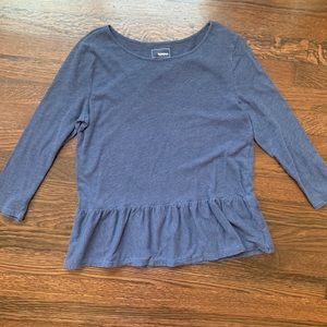 Sonoma dark blue top